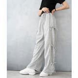 サイドリボンスウェットパンツ | SHUSHU | 詳細画像1 