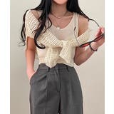 シアーカギ編みニット | SHUSHU | 詳細画像9 