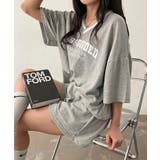 Vネックプリントセットアップ 上下セット セットアップ | SHUSHU | 詳細画像11 