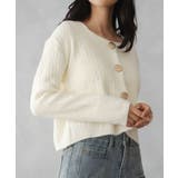 クロップド ニット カーディガン | SHUSHU | 詳細画像11 