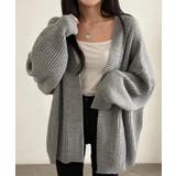 ニット カーディガン ミドルゲージ | SHUSHU | 詳細画像15 