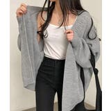 ニット カーディガン ミドルゲージ | SHUSHU | 詳細画像19 