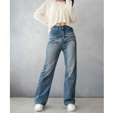 レトロ ヴィンテージライク デニムパンツ | SHUSHU | 詳細画像3