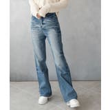 レトロ ヴィンテージライク デニムパンツ | SHUSHU | 詳細画像1