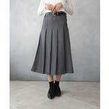 ベルト付きプリーツスカート | SHUSHU | 詳細画像5 