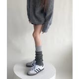 レッグウォーマー ソックス 配色靴下 | SHUSHU | 詳細画像3 