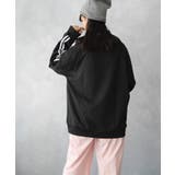 ゆるっとした シルエット ライン切り替え スエット トレーナー | SHUSHU | 詳細画像8 