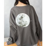 フルムーン バックプリント スエット 長袖  | SHUSHU | 詳細画像11 