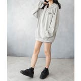 薄手 ビックシルエット バックプリント プルパーカー | SHUSHU | 詳細画像13