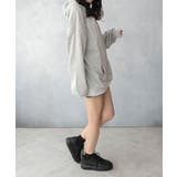 薄手 ビックシルエット バックプリント プルパーカー | SHUSHU | 詳細画像15