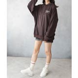 薄手 ビックシルエット バックプリント プルパーカー | SHUSHU | 詳細画像21