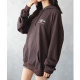 薄手 ビックシルエット バックプリント プルパーカー | SHUSHU | 詳細画像17