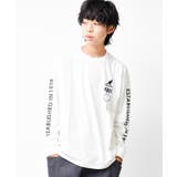 オフホワイト | KANGOL 別注袖ロゴプリントロングTシャツ トップス | 子ども服 SHUSHU