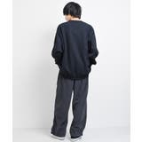 裏起毛ぼかしアーチロゴトレーナー スウェット 長袖 | 子ども服 SHUSHU | 詳細画像3 