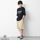 フロントロゴプリントTシャツ トップス 半袖 | 子ども服 SHUSHU | 詳細画像2 
