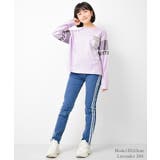 袖メッシュ切り替えロングTシャツ トップス ロンT | 子ども服 SHUSHU | 詳細画像8