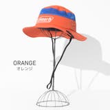 オレンジ | Coleman キッズメッシュアドベンチャーハット 帽子 | 子ども服 SHUSHU