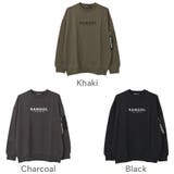 KANGOL 別注裏起毛袖ポケットトレーナー スウェット | 子ども服 SHUSHU | 詳細画像7 