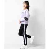 裏起毛ラインロゴスウェットパンツ ボトムス ストレッチ | 子ども服 SHUSHU | 詳細画像7 