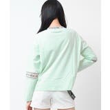 襟ロゴ袖メッシュ切り替えTシャツ トップス ロンT | 子ども服 SHUSHU | 詳細画像9 