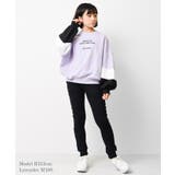 裏起毛袖配色切り替えコクーントレーナー トップス あったか | 子ども服 SHUSHU | 詳細画像5