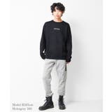 裏起毛ラインロゴスウェットパンツ ボトムス ストレッチ | 子ども服 SHUSHU | 詳細画像3 