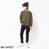 裏起毛バックプリントビッグトレーナー スウェット 長袖 | 子ども服 SHUSHU | 詳細画像9 