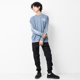 裏起毛袖プリントビッグトレーナー スウェット 長袖 | 子ども服 SHUSHU | 詳細画像8