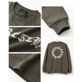 裏起毛バックサークルロゴトレーナー スウェット トップス | 子ども服 SHUSHU | 詳細画像12 