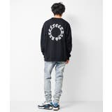 裏起毛バックサークルロゴトレーナー スウェット トップス | 子ども服 SHUSHU | 詳細画像4 