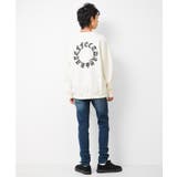 裏起毛バックサークルロゴトレーナー スウェット トップス | 子ども服 SHUSHU | 詳細画像6 