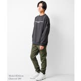 裏起毛袖ネームロゴプリントトレーナー スウェット トップス | 子ども服 SHUSHU | 詳細画像8