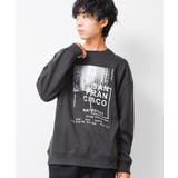 裏起毛フォトプリントトレーナー スウェット トップス | 子ども服 SHUSHU | 詳細画像5