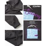 裏起毛ヤマ系刺繍プリントフーディー パーカー スウェット | 子ども服 SHUSHU | 詳細画像12 