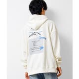 アイボリー | 裏起毛ヤマ系刺繍プリントフーディー パーカー スウェット | 子ども服 SHUSHU