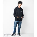 裏起毛ヤマ系刺繍プリントフーディー パーカー スウェット | 子ども服 SHUSHU | 詳細画像3 