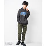 裏起毛ロゴアップリケ刺繍フーディー パーカー スウェット | 子ども服 SHUSHU | 詳細画像3 