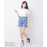 バックレースアップツイルショートパンツ ボトムス 半ズボン | 子ども服 SHUSHU | 詳細画像4 