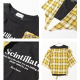 シャツフェイクレイヤード肩明きTシャツ トップス 半袖 | 子ども服 SHUSHU | 詳細画像9