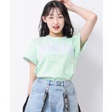 ミント | カレッジロゴコクーンTシャツ トップス 半袖 | 子ども服 SHUSHU