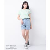 バックプリントフレンチスリーブTシャツ トップス 半袖 | 子ども服 SHUSHU | 詳細画像9 