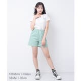 バックプリントフレンチスリーブTシャツ トップス 半袖 | 子ども服 SHUSHU | 詳細画像12 