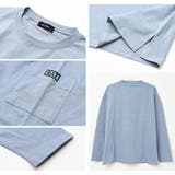 ポケット刺繍ロングTシャツ トップス 長袖 | 子ども服 SHUSHU | 詳細画像10