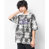 ブラック | RATタイダイビッグTシャツ トップス カットソー | 子ども服 SHUSHU