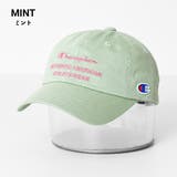 ミント | Champion キッズツイルロゴキャップ 帽子 | 子ども服 SHUSHU