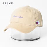 Lベージュ | Champion キッズコーデュロイキャップ 帽子 | 子ども服 SHUSHU