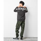 KANGOL 別注裏起毛バックプリントトレーナー スウェット | 子ども服 SHUSHU | 詳細画像8