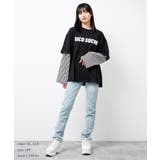 フェイクレイヤードボーダーロングTシャツ トップス ロンT | 子ども服 SHUSHU | 詳細画像5 