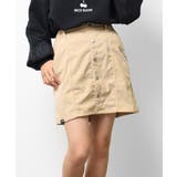 ベージュ | 前身ボタンコーデュロイ台形スカート ボトムス 子供服 | 子ども服 SHUSHU