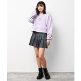 裏起毛クロップドレイヤードトレーナー 子供服 女の子 | 子ども服 SHUSHU | 詳細画像7